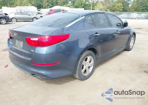 2015 Kia Optima Lx z USA, uszkodzony, nr VIN 5XXGM4A73FG477471